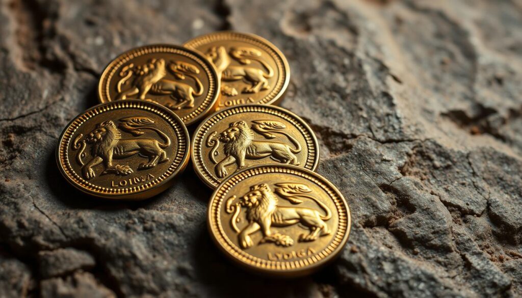Lydian Lion Coins